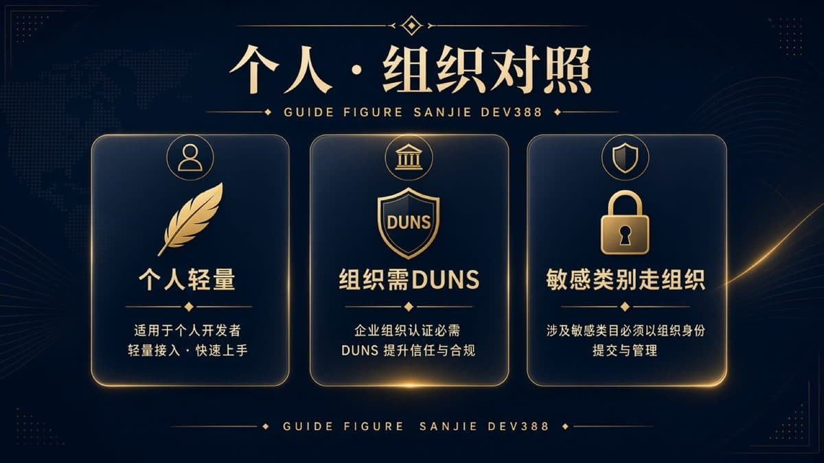 个人 · 组织对照