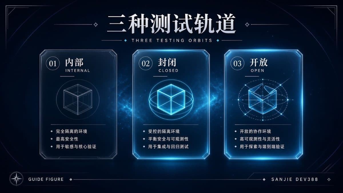 三种测试轨道