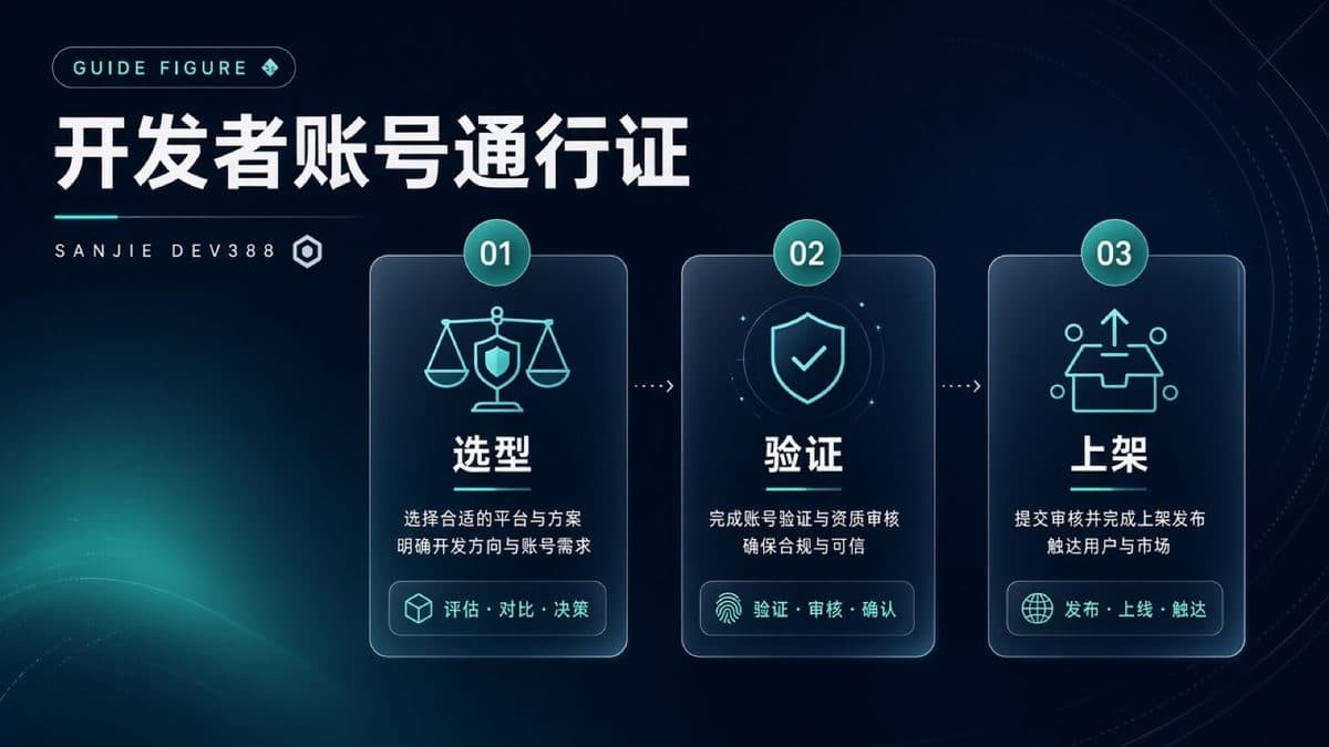 开发者账号通行证