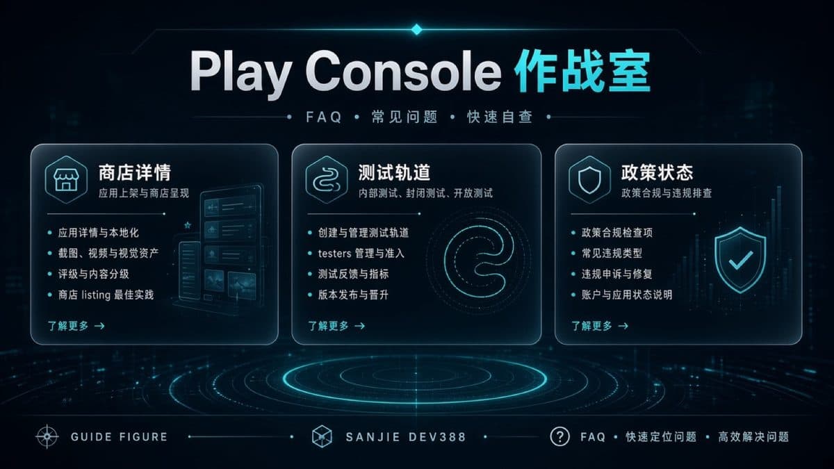 Play Console 作战室